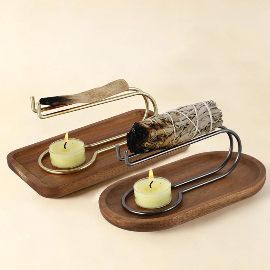Palo Santo Holder Smudge Stick Burner For Sage Incense Candles