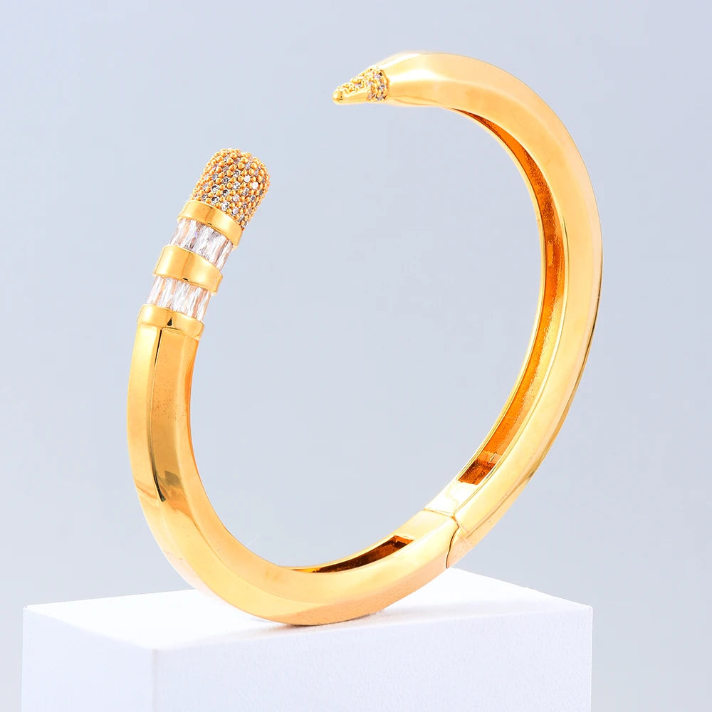 Missvikki Mix And Match Stackable Bangles For Women Wedding Jewelry