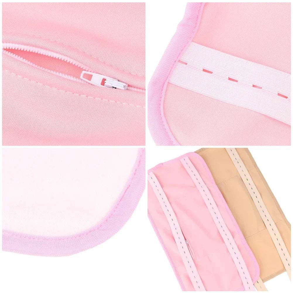 Castor Oil Pack Wrap Waist Reusable Organic Cotton Strap