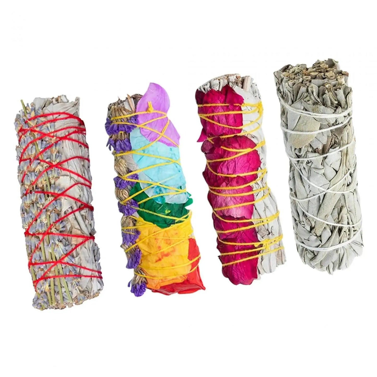 White Sage Smudge Sticks Bundle For Home Purification And Yoga