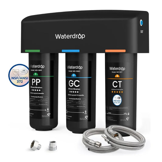 Waterdrop EightStage Under Sink Water Filtration PFAS PFOS PFOA