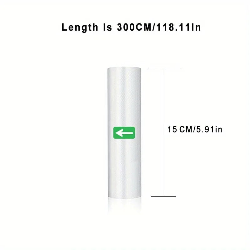 BPA Free Vacuum Sealed Bags in Various Widths for Storage