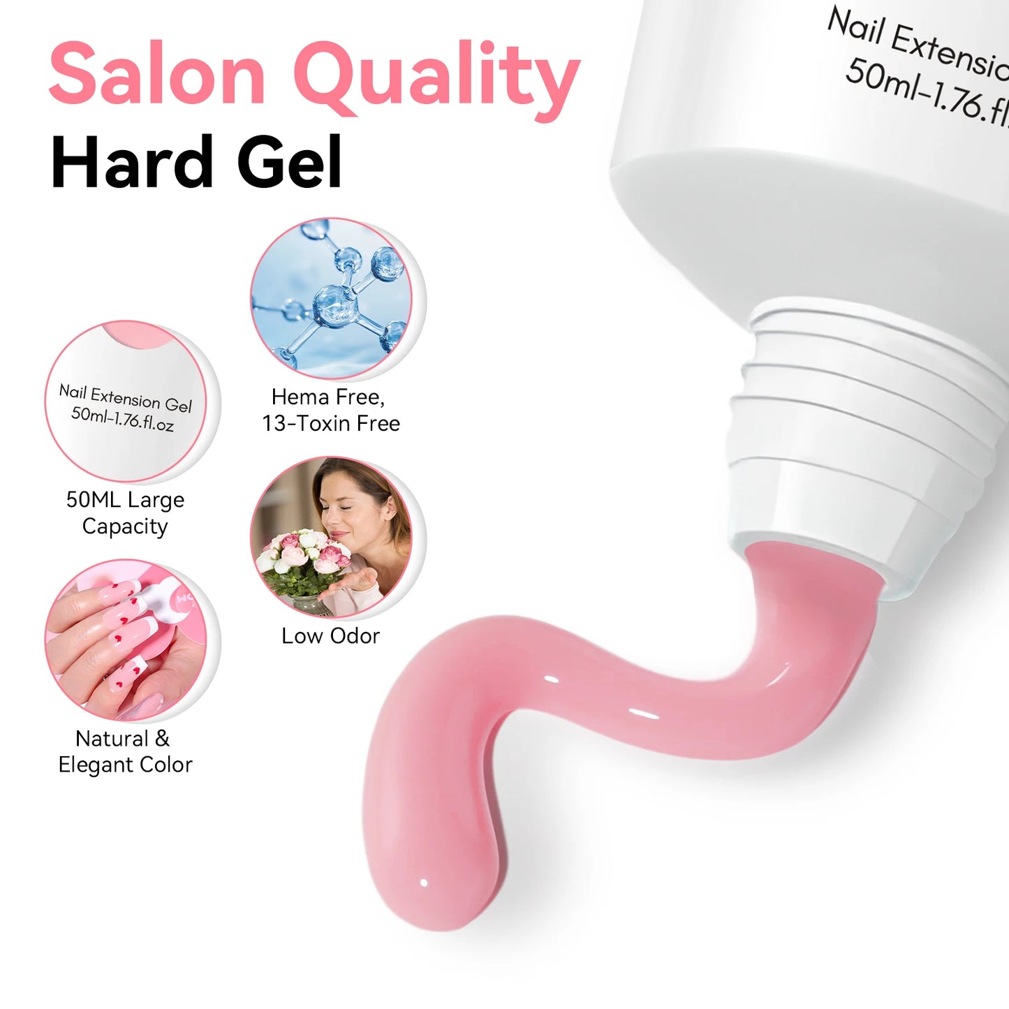 Makartt Poly Nail Extension Gel Strong Builder For Sculpting