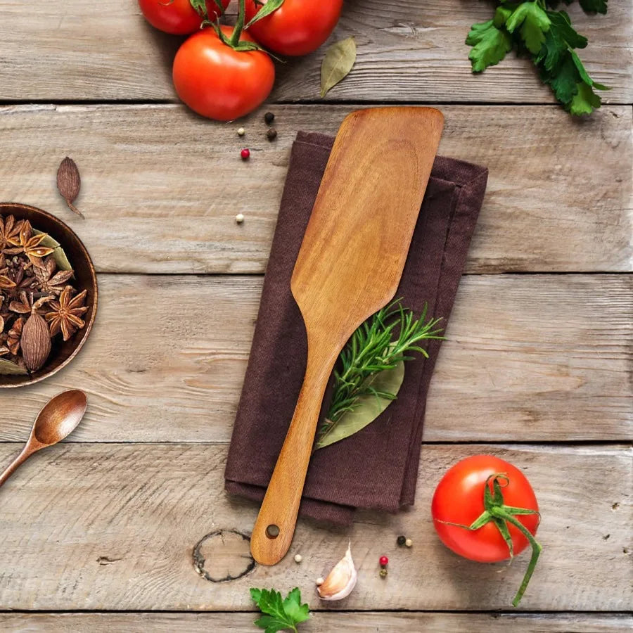 Best Non Toxic Wooden Spatula for Cooking Utels Teak Wood Wok Spatulas for en Spoon Pancake Turner Scraper Spurtle Bamboo en Ut