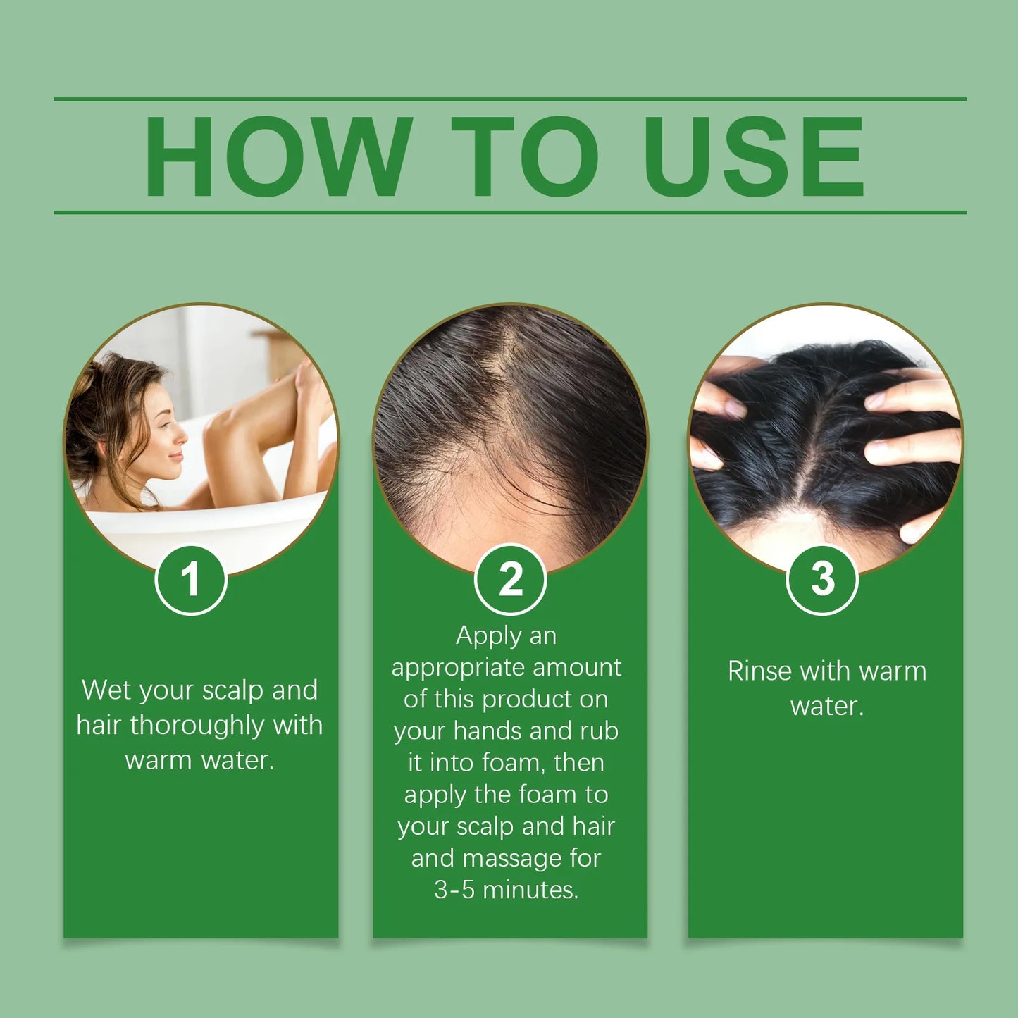 HOEGOA Organic Batana Oil Shampoo For Scalp Nourishing Hair Care