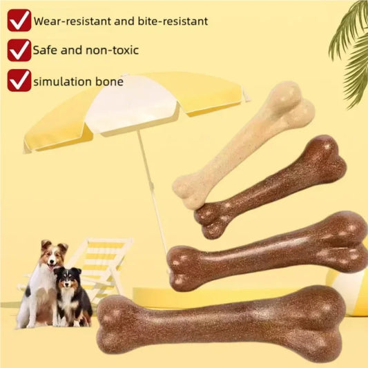 Indestructible Dog Bone Chew Toy Natural Non Toxic For Dogs