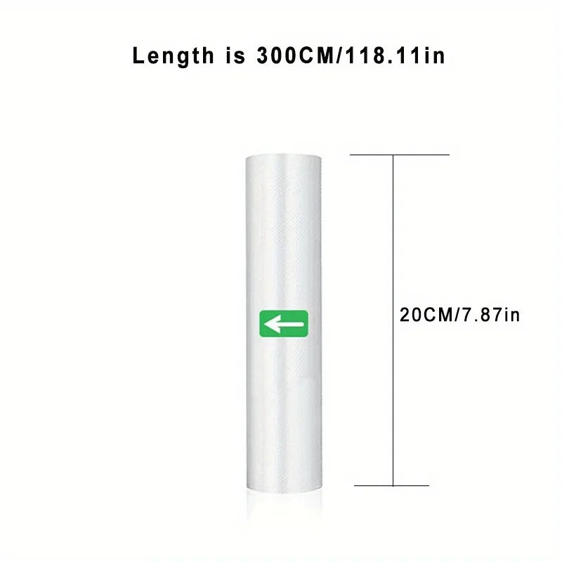 BPA Free Vacuum Sealed Bags in Various Widths for Storage