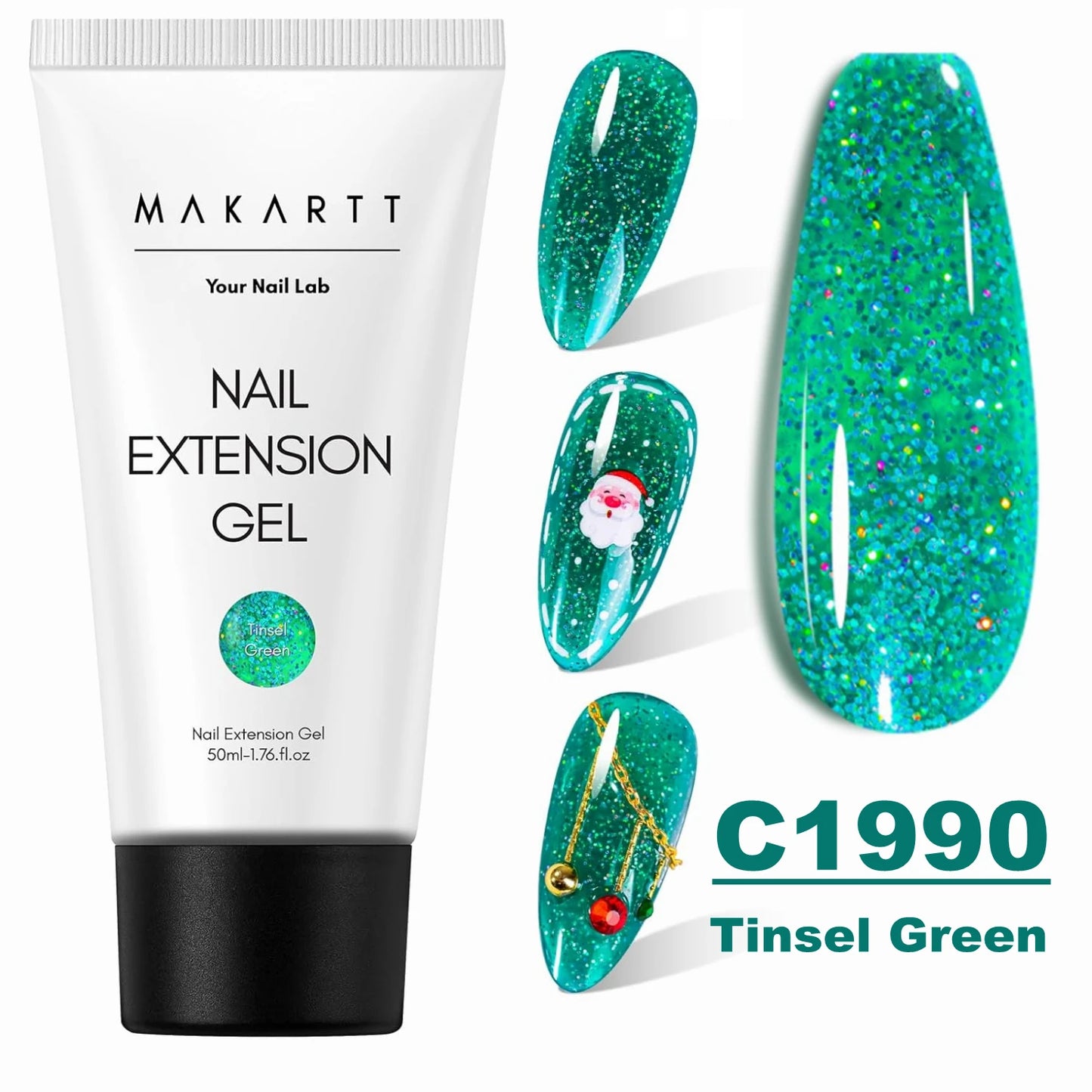 Makartt Poly Extension Nail Gel 50ml Acrygel Hard Gel Nails