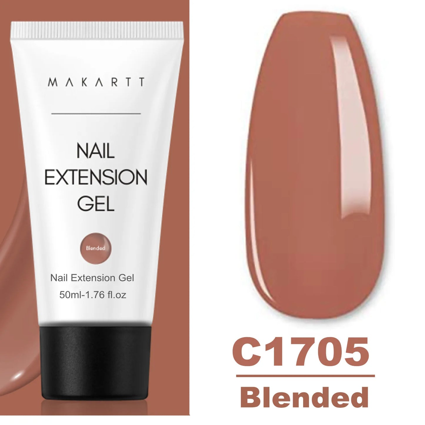 Makartt Poly Extension Nail Gel 50ml Acrygel Hard Gel Nails