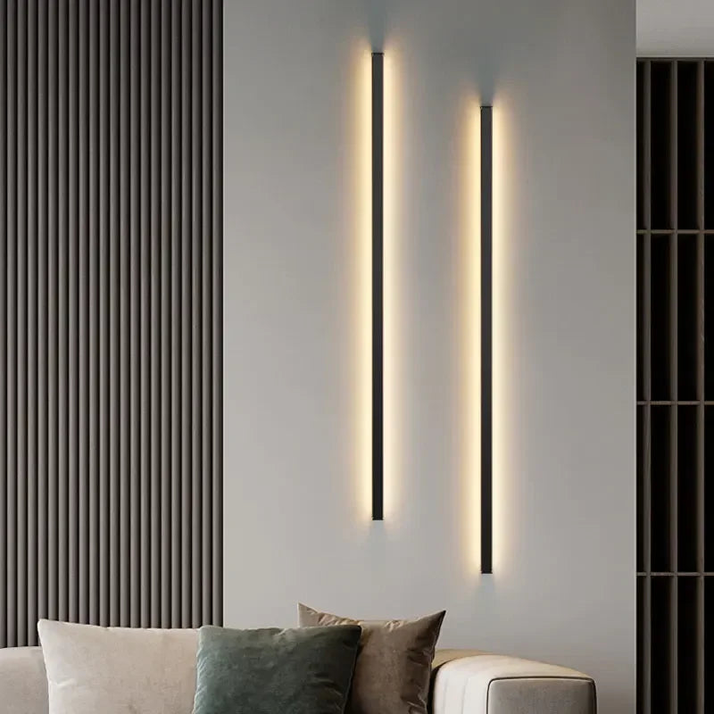 Long Wall Bedside Lamp With Dimming For Bedroom Ambiance