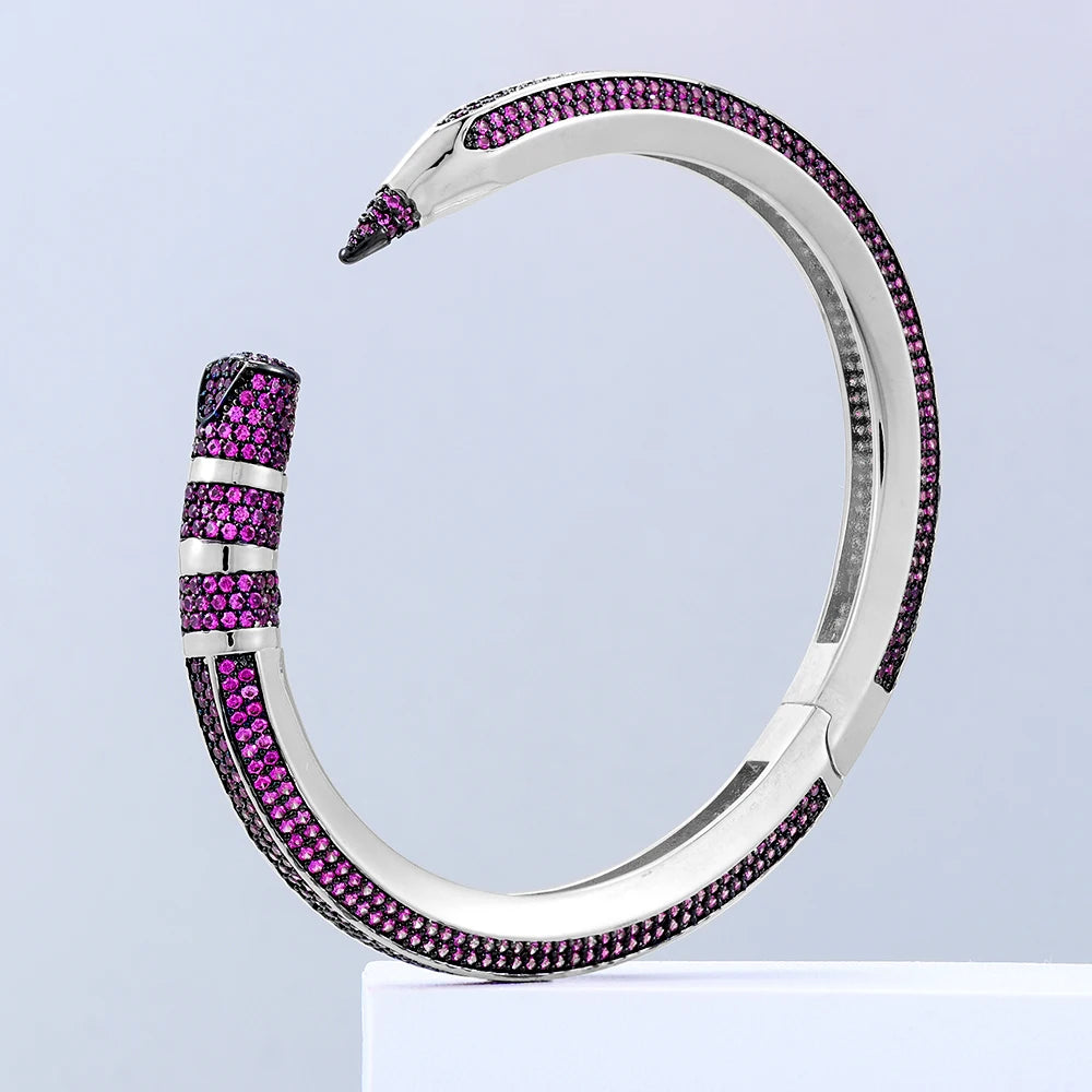 Missvikki Mix And Match Stackable Bangles For Women Wedding Jewelry