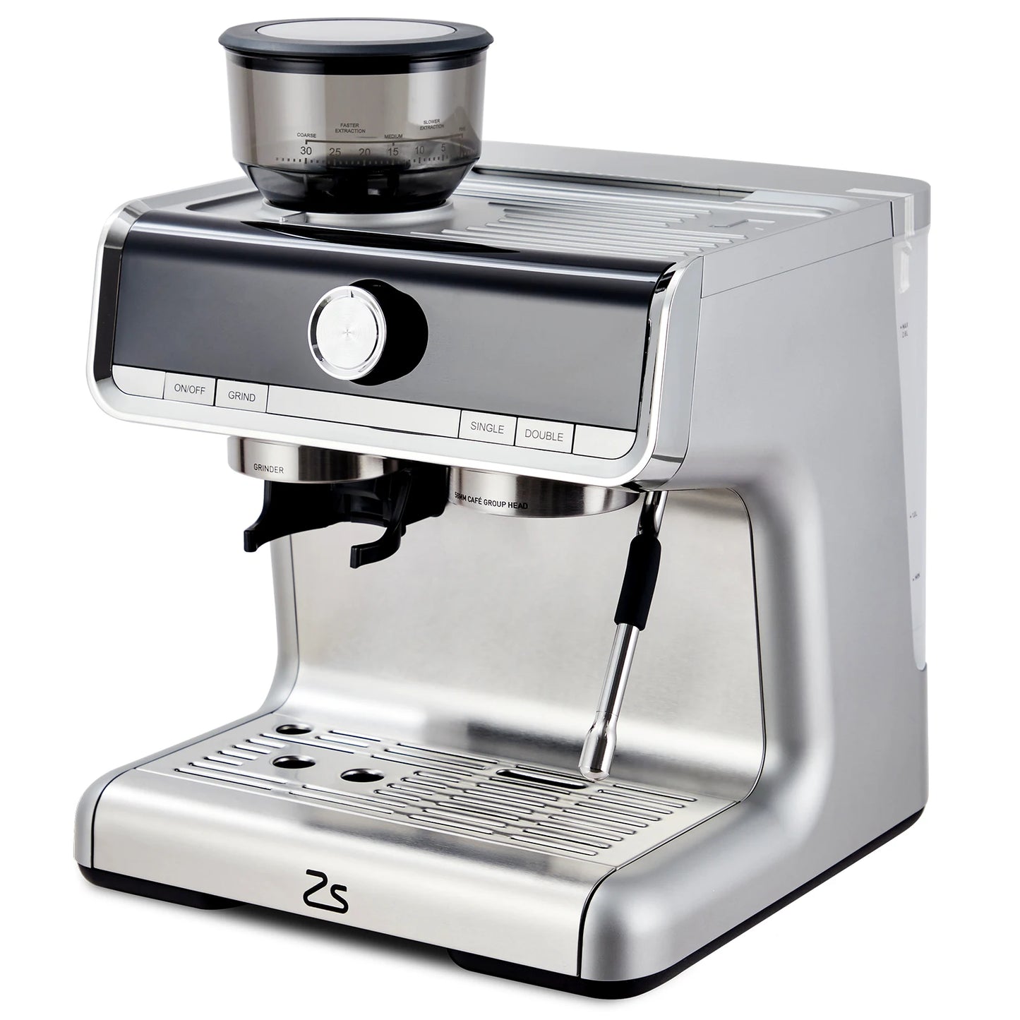 Acekool Espresso Machine With Grinder And Milk Frother 20 Bar