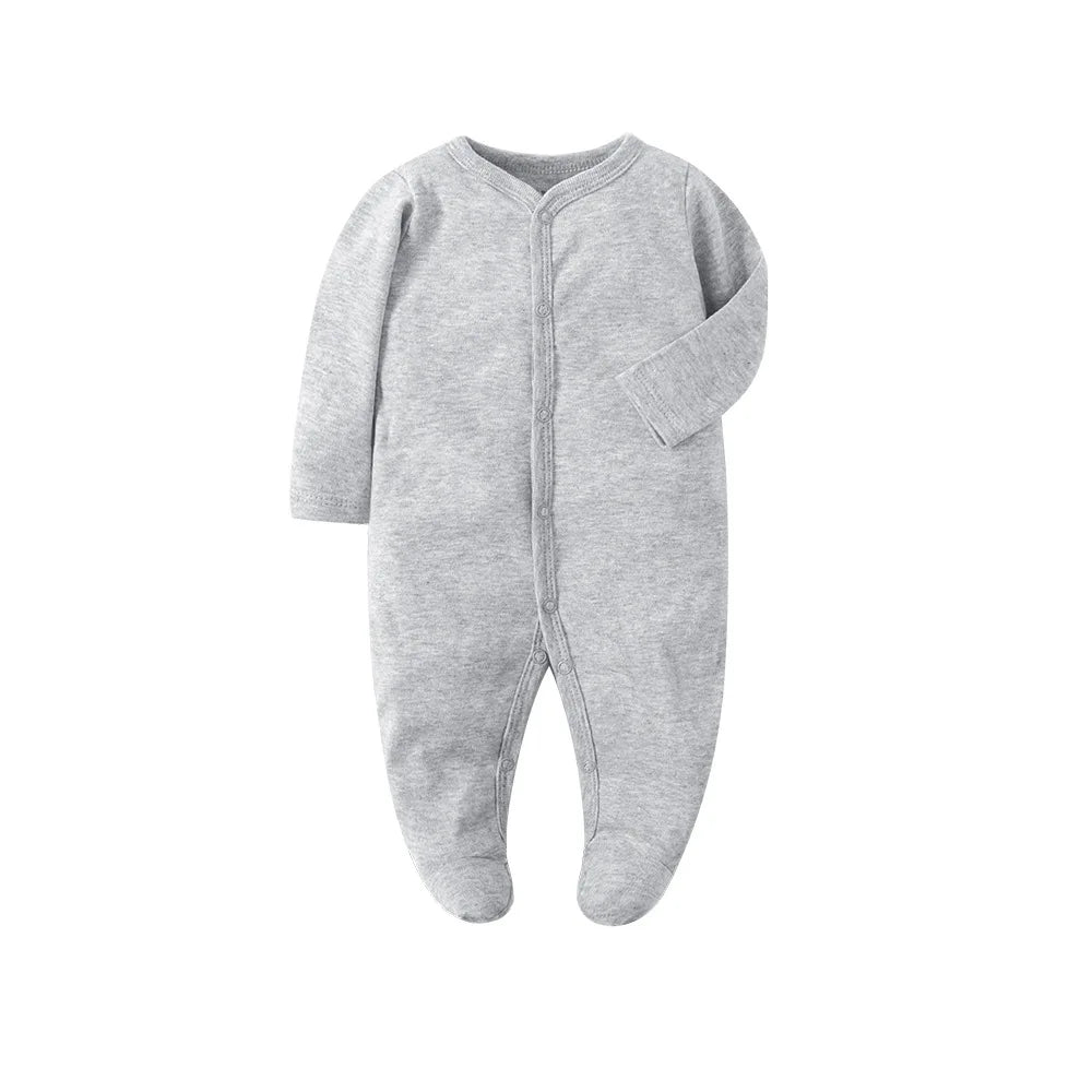 Spring and Autumn 0-12 months Baby Boys Girls Bodysuit Long Sleeve 100% Cotton  Baby Clothes Newborn body bebe Jumpsuit Clothing