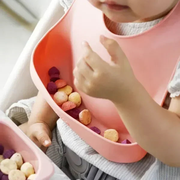 Premium Silicone Baby Dish Set With Suction Bowl And Utensils