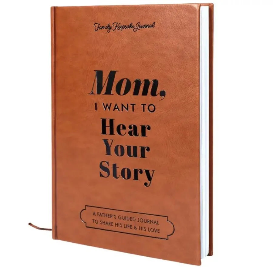 Classic Leather Memory Notebook Keepsake Gift For Parents