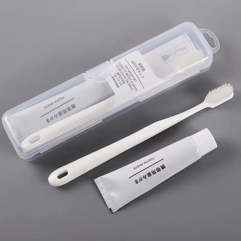 Disposable Travel Toothbrush for Tartar Removal Eco Friendly Portable