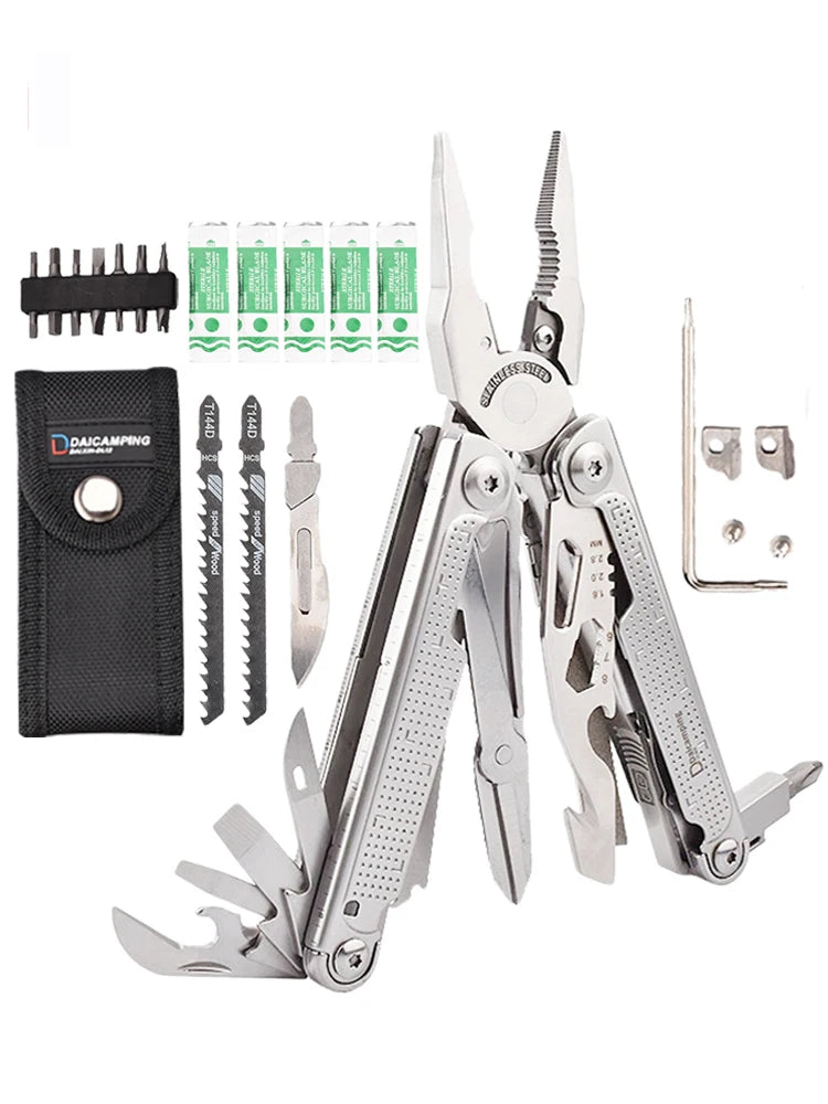 Daicamping DL302 Hand Multi Tool With Foldable Pliers And Cutter