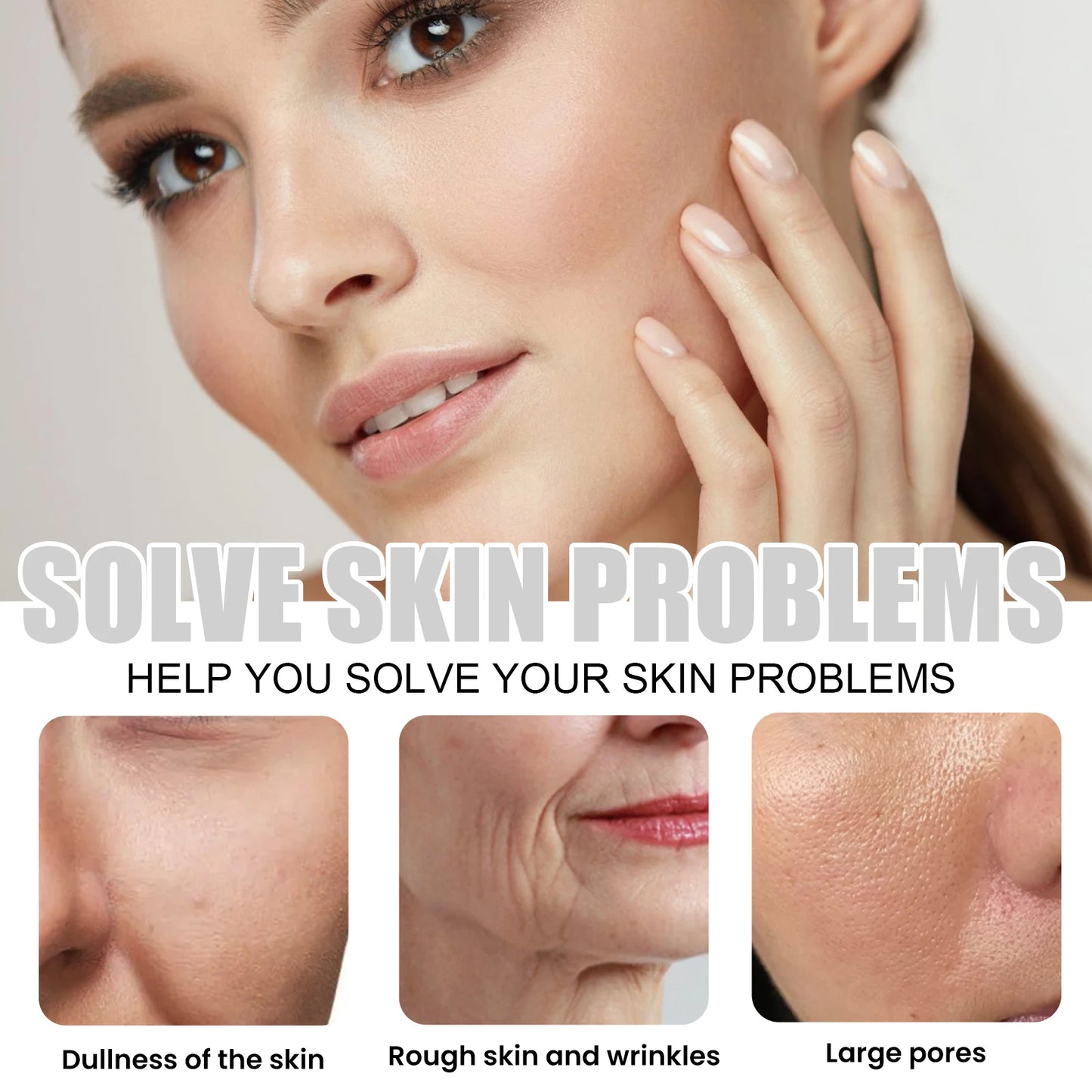 Ginseng essence water Reduce fine lines and brighten skin tone, moisturizes and tightens skin, facial skin care product
