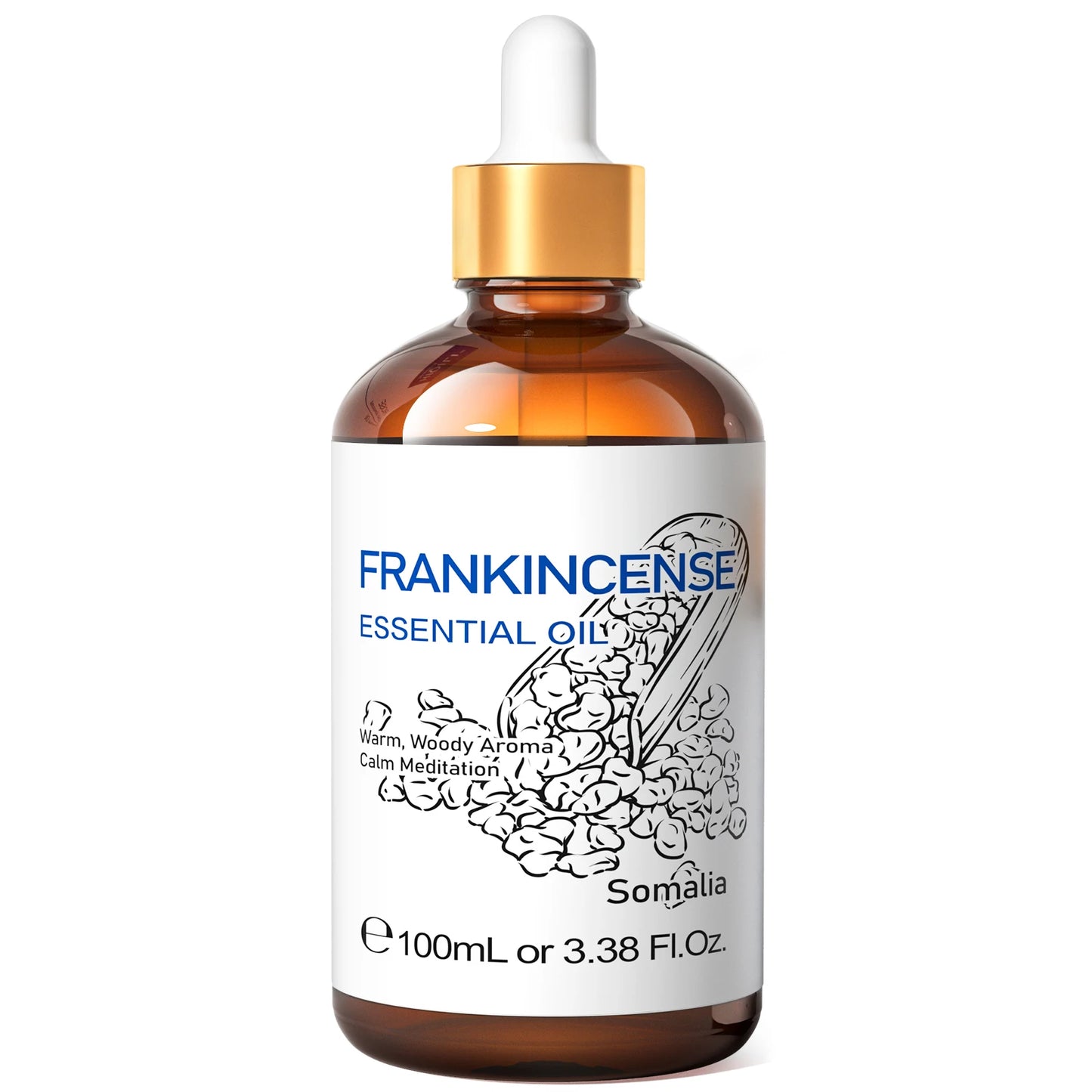 Pure Frankincense Essential Oil 100ml Boswellia Carterii For Diffuser