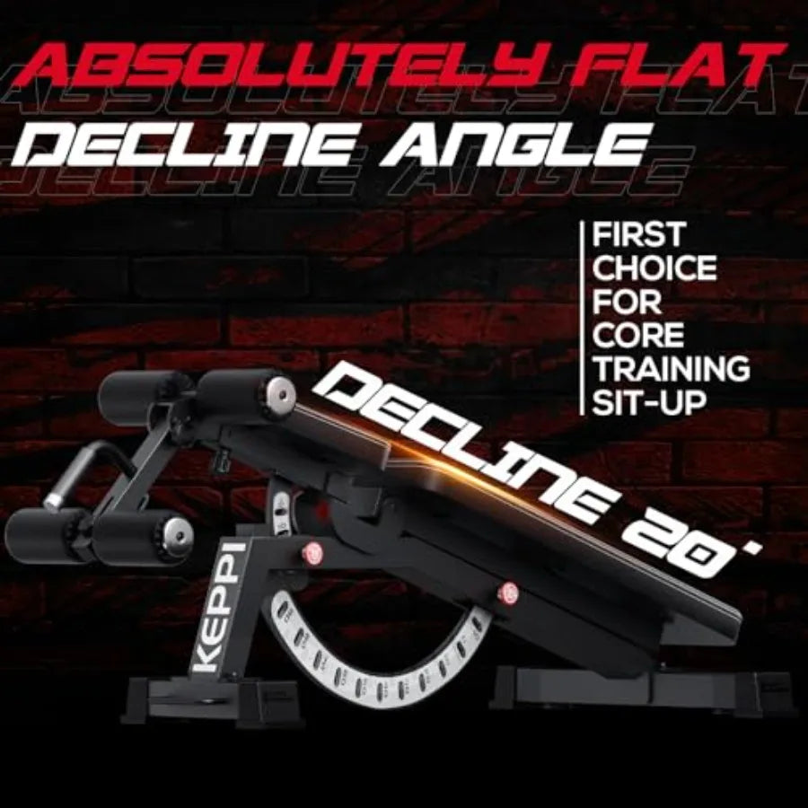 Bench1000 PRO Adjustable Weight Bench For Home Gym Strength Training