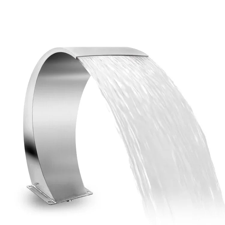Stainless Steel Pool Fountain Waterfall Arc for Outdoor Spa