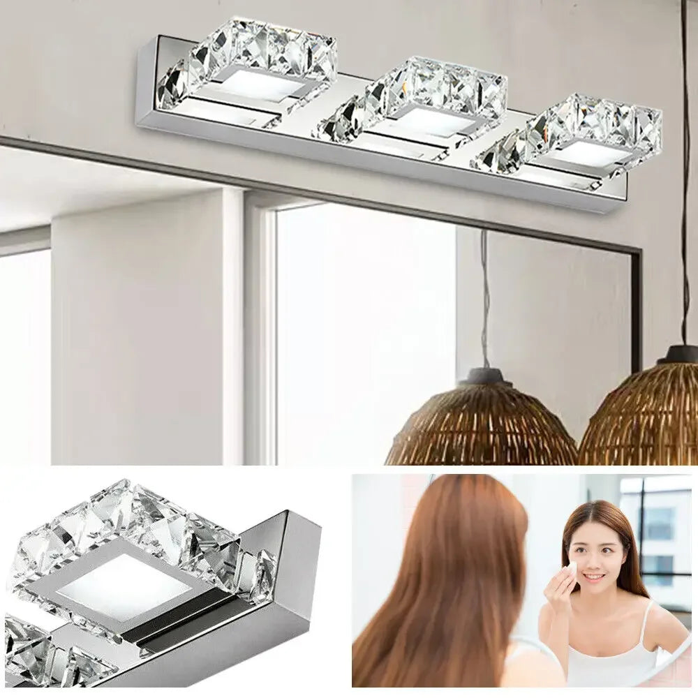 3 LED Bathroom Vanity Light for Mirror Wall Mounted Fixture