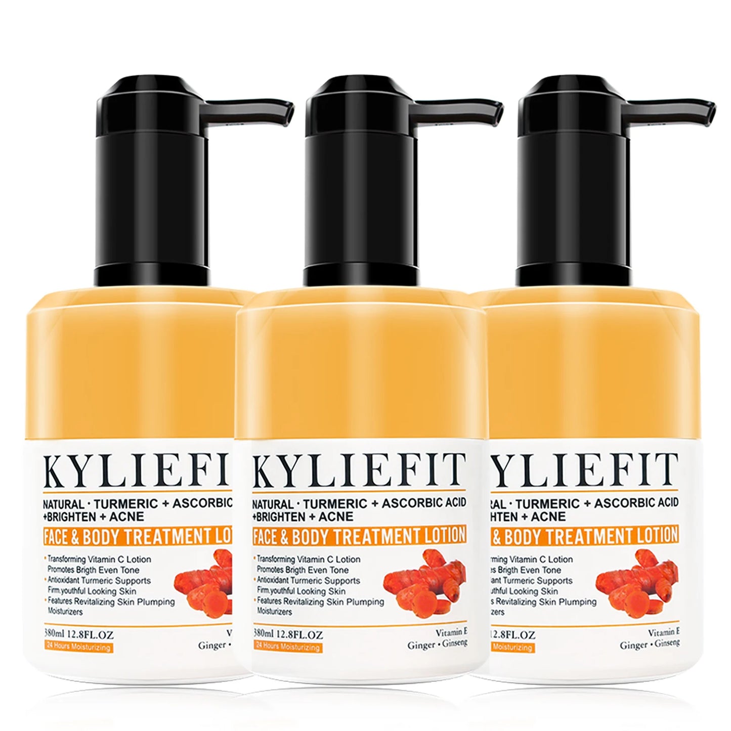 AILKE Organic Turmeric Skin Care Kit Brightens And Moisturizes