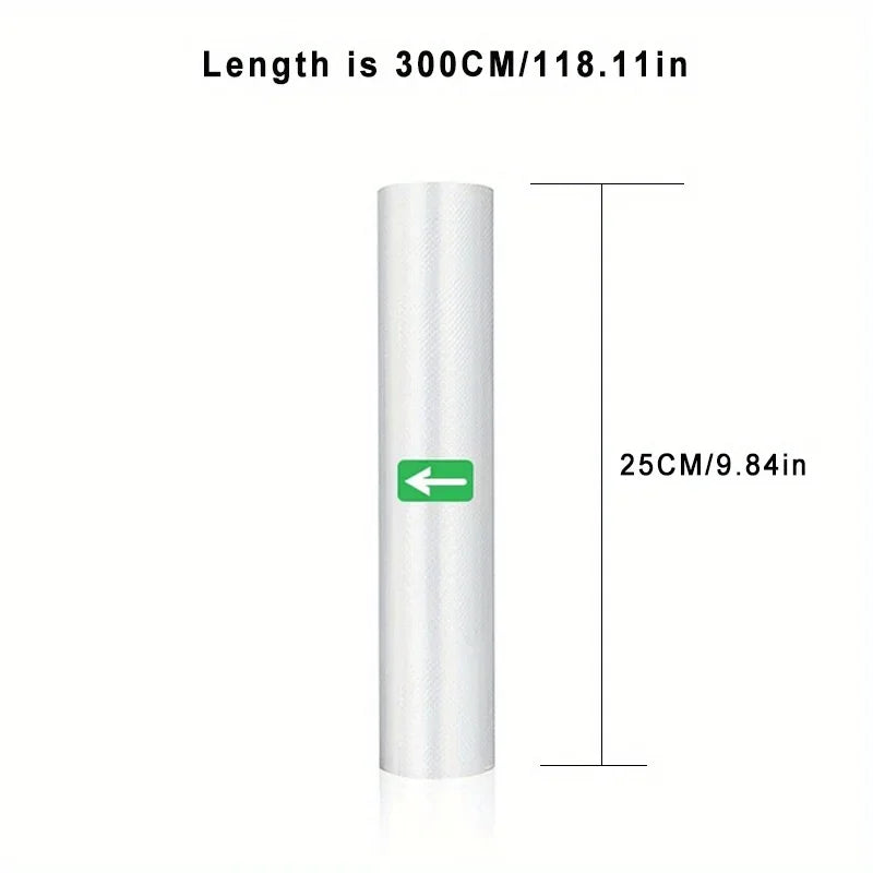 BPA Free Vacuum Sealed Bags in Various Widths for Storage