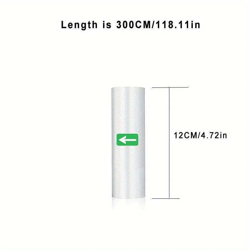 BPA Free Vacuum Sealed Bags in Various Widths for Storage