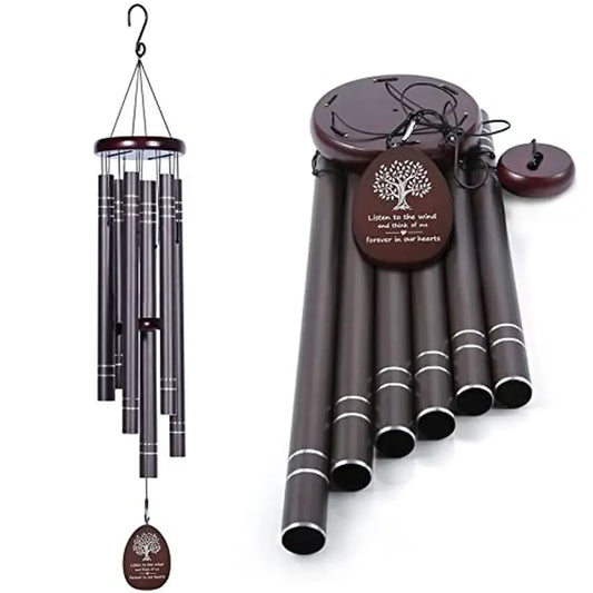 Large 42 Inch Deep Tone Wind Chimes Outdoor Decor Memorial