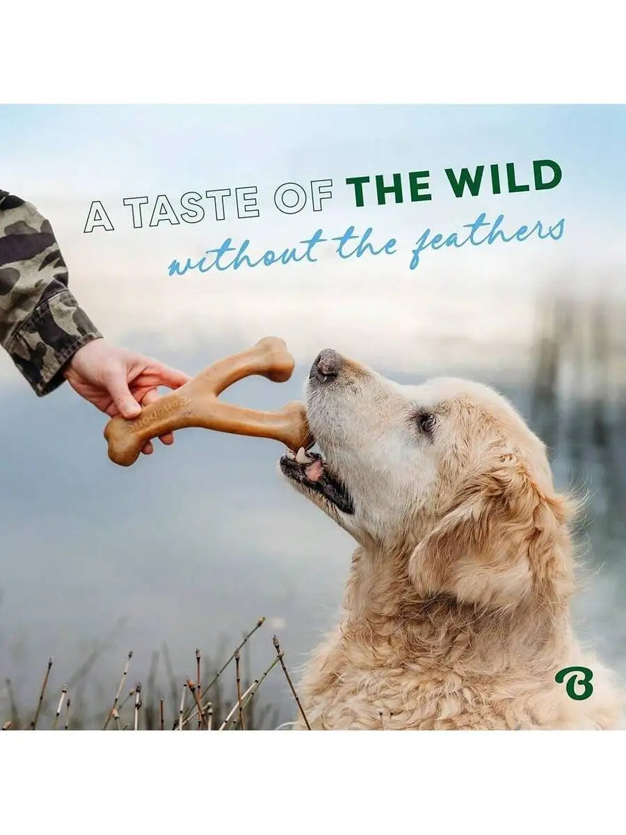 Durable Wishbone Dog Chew Toy For Aggressive Chewers