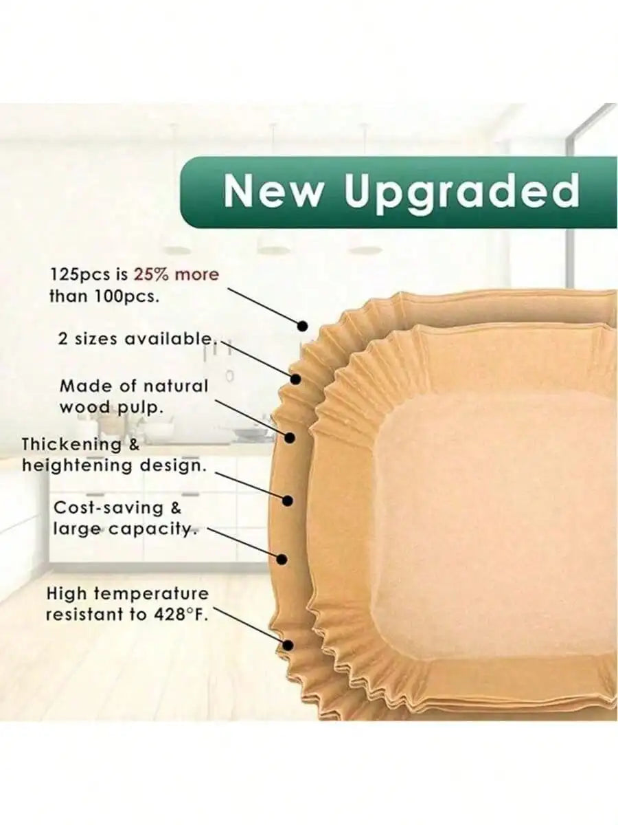 Disposable Air Fryer Baking Paper Nonstick Parchment Sheets