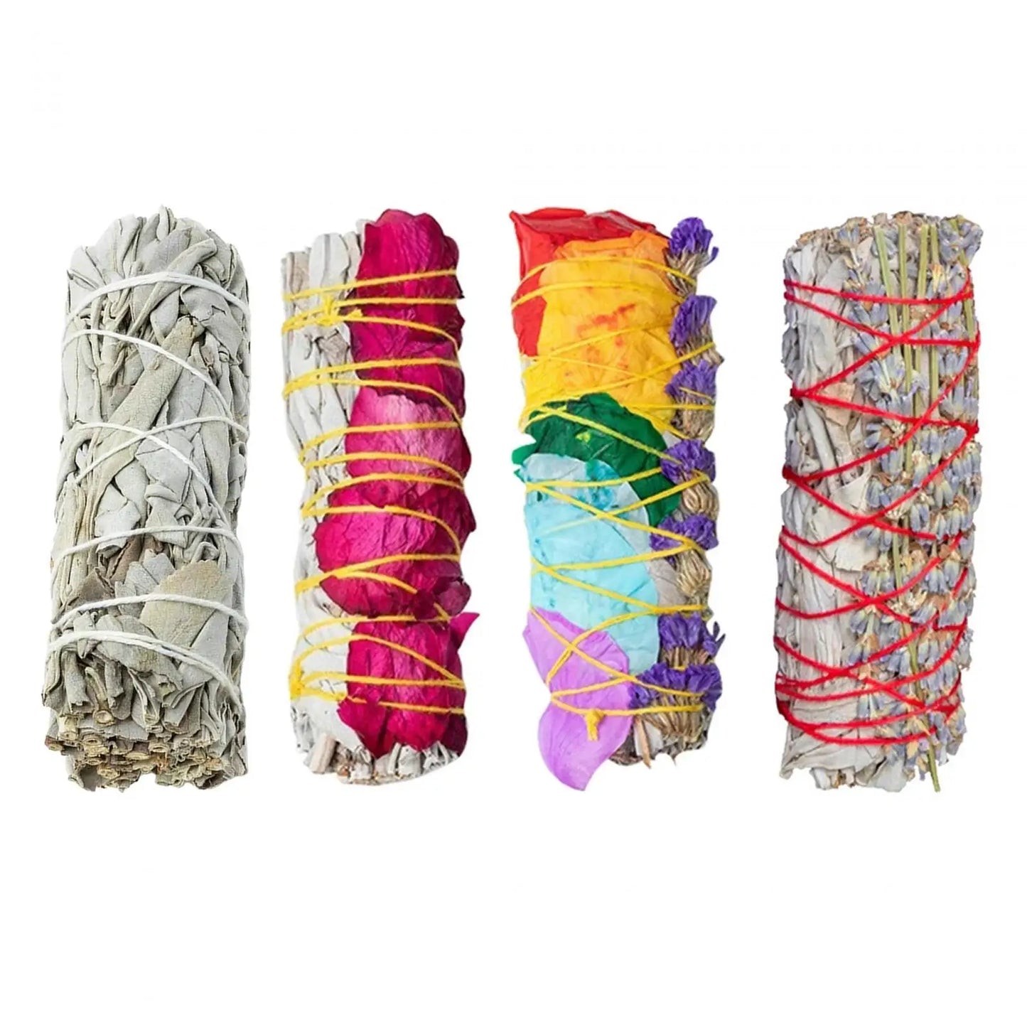 White Sage Smudge Sticks Bundle For Home Purification And Yoga