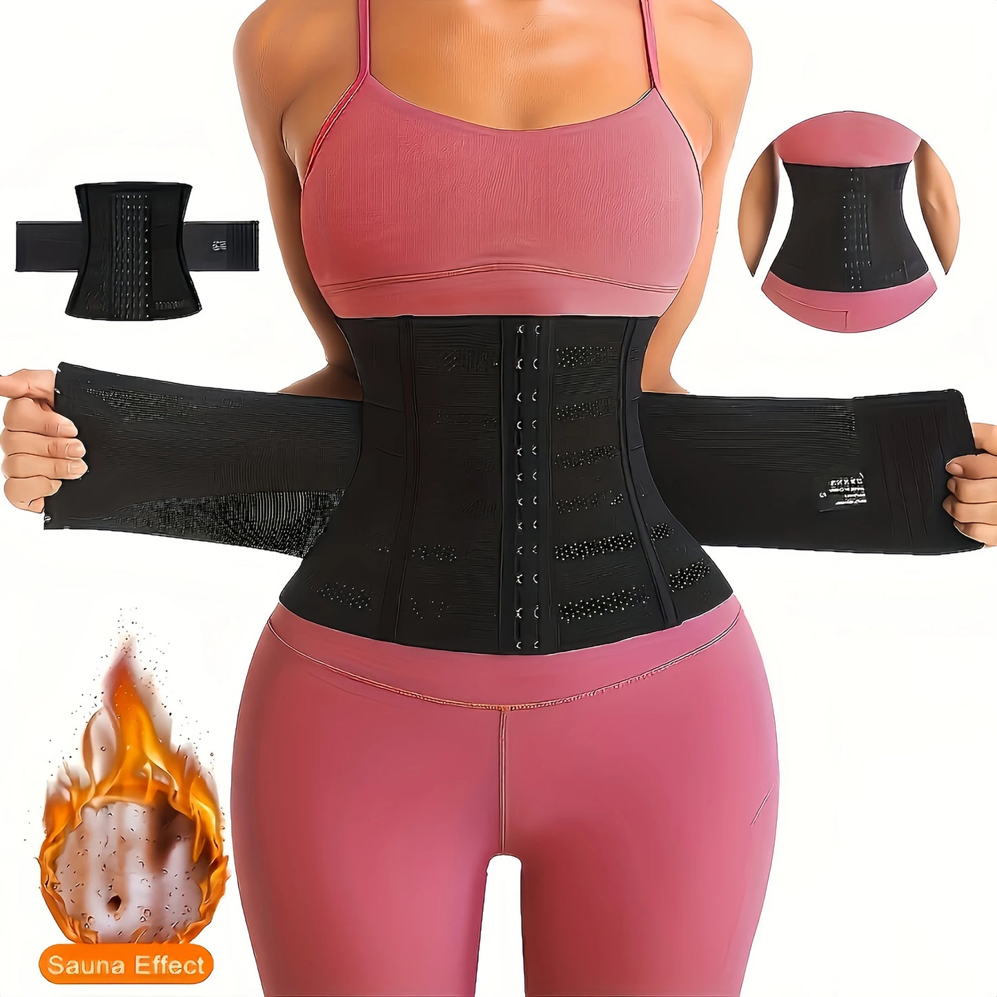 Underbust Waist Cincher Corset Women Tummy Control Hourglass Shaper