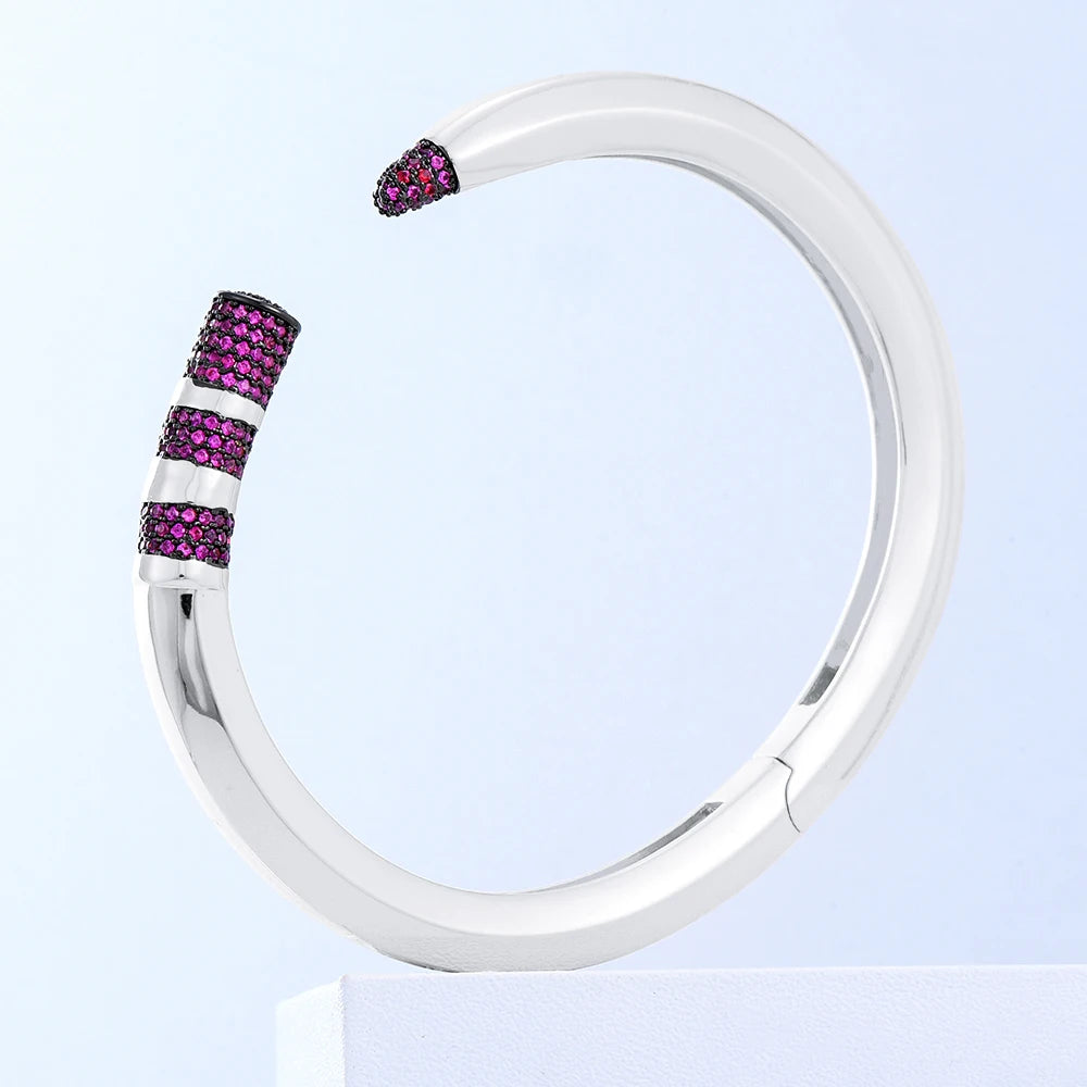 Missvikki Mix And Match Stackable Bangles For Women Wedding Jewelry