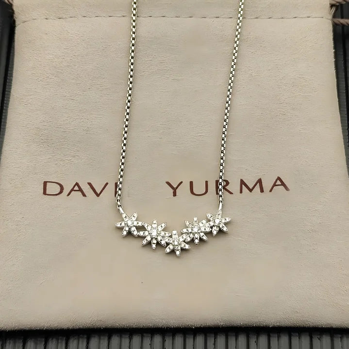 Love Star Pearl Pendant Necklace Zircon Jewelry For Any Occasion