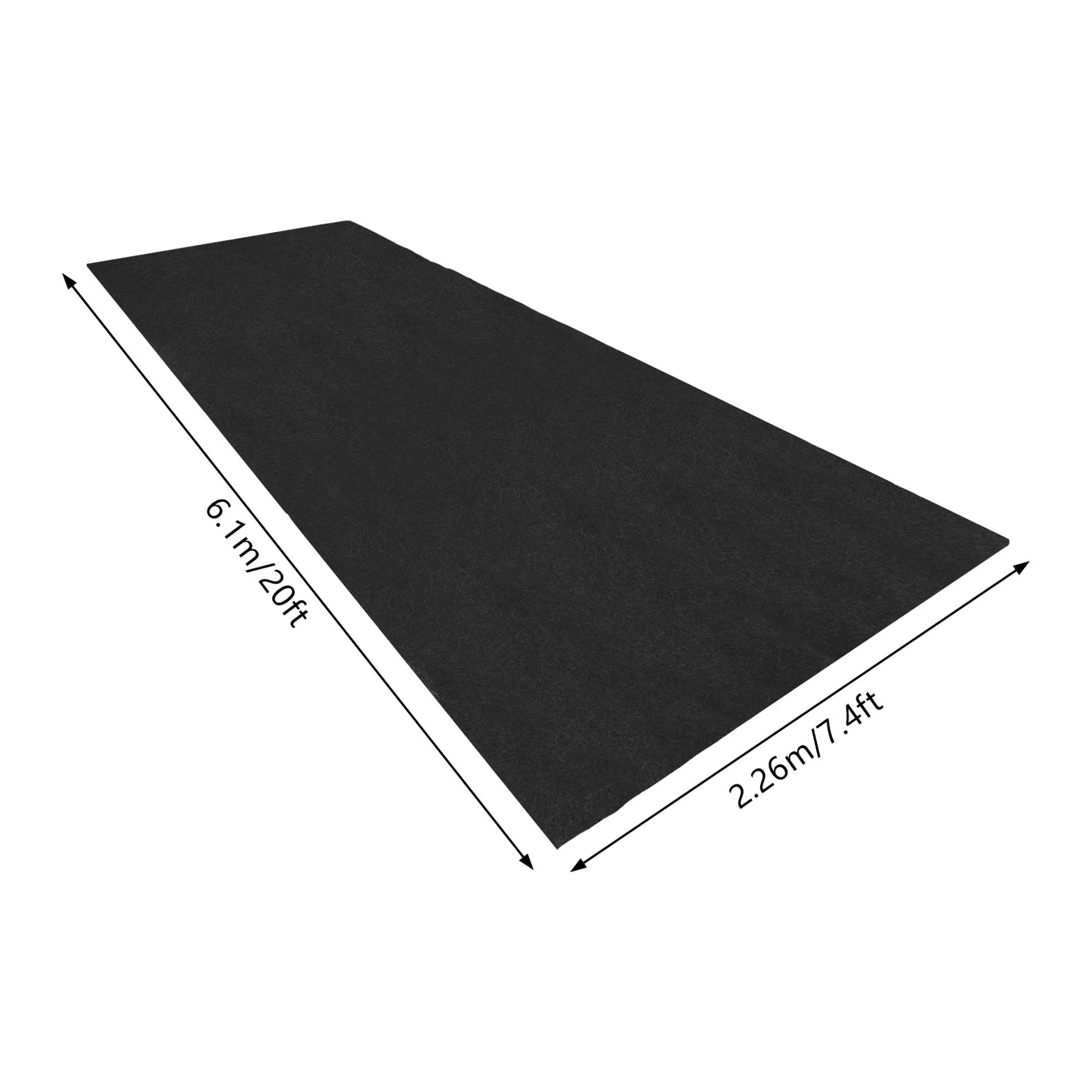 Non-Slip Garage Floor Mat Waterproof Non-Woven Protection