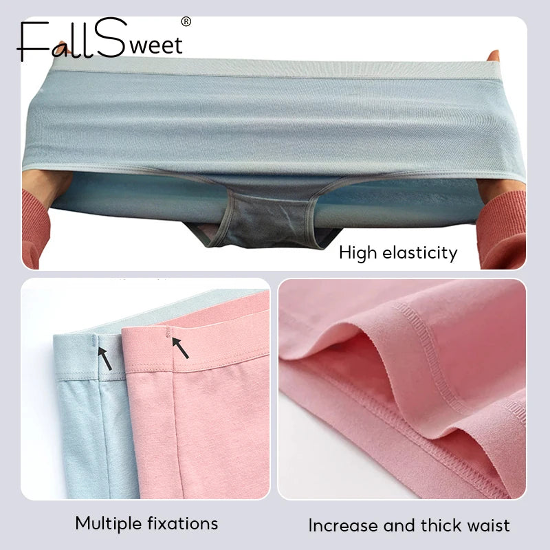 FallSweet Soft Cotton Seamless Women Everyday Briefs