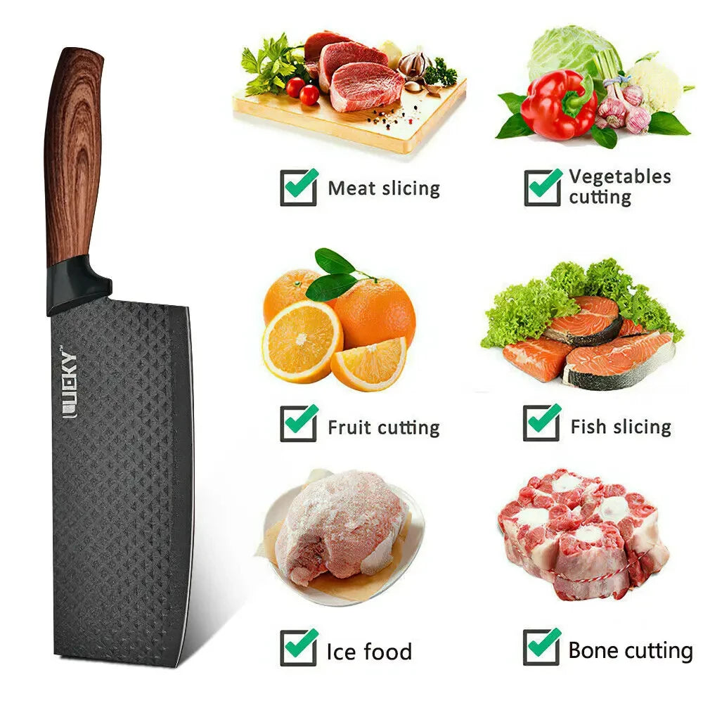 MDHAND 6-Piece Stainless Steel Knife Set for Everyday Kitchen