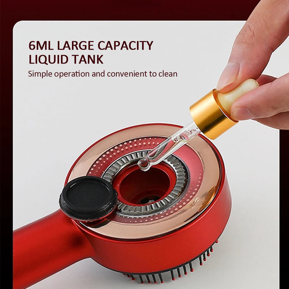 Electric Scalp Massage Comb With Red Light Therapy Hair Growth