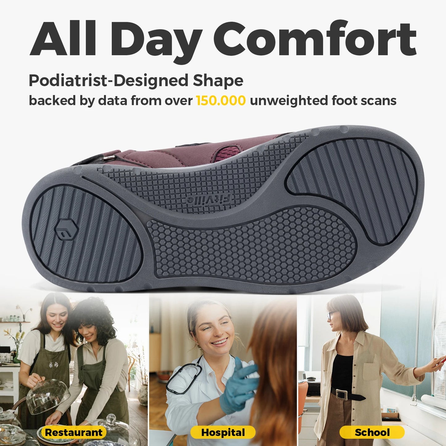 Fitville Mary Jane Sandals With Widened Toe For Swollen Feet