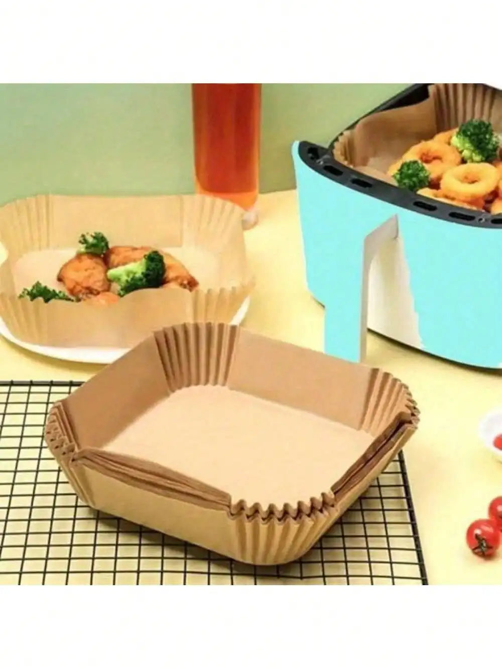 Disposable Air Fryer Baking Paper Nonstick Parchment Sheets
