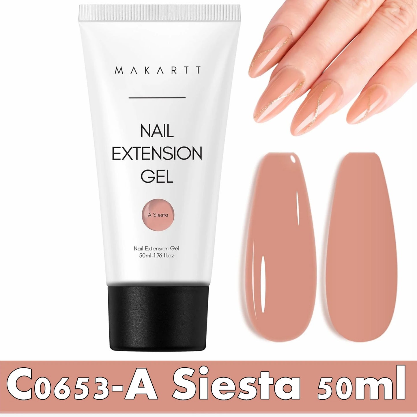 Makartt Poly Nail Extension Gel Strong Builder For Sculpting