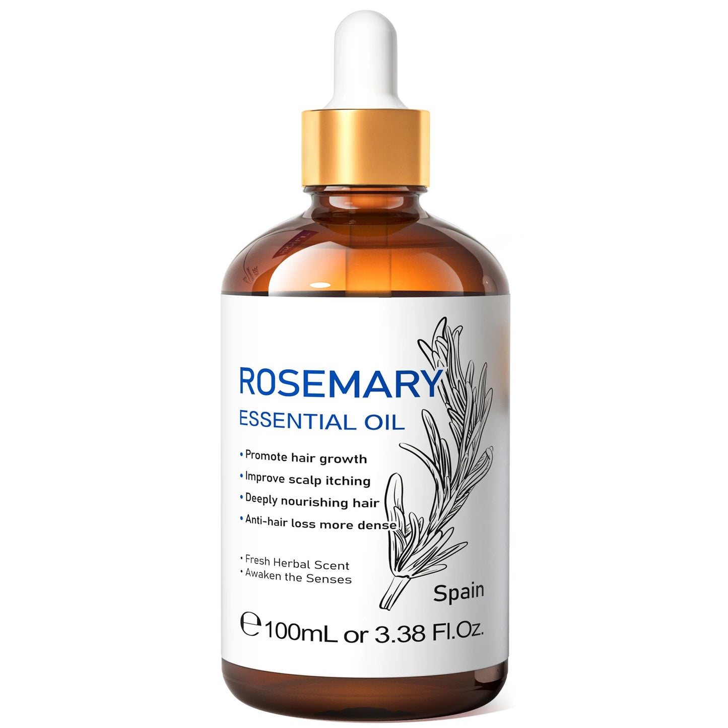 Rosemary Jasmine Lavender Mint Essential Oils For Hair Care