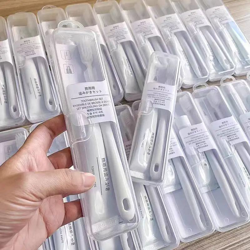 Disposable Travel Toothbrush for Tartar Removal Eco Friendly Portable