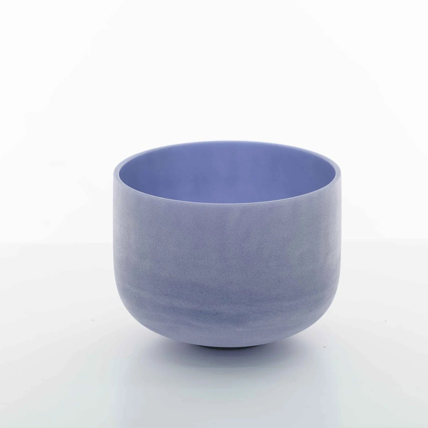 Free Shipping Hye-eun 14inch B 243hz Gemstone  Frosted Quartz Crystal Singing Bowl for Yoga Sound Bath Healing Meditation