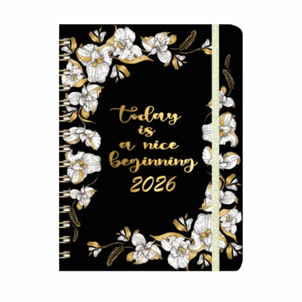 Weekly And Monthly Academic Planner With Tabs And Coil Binding