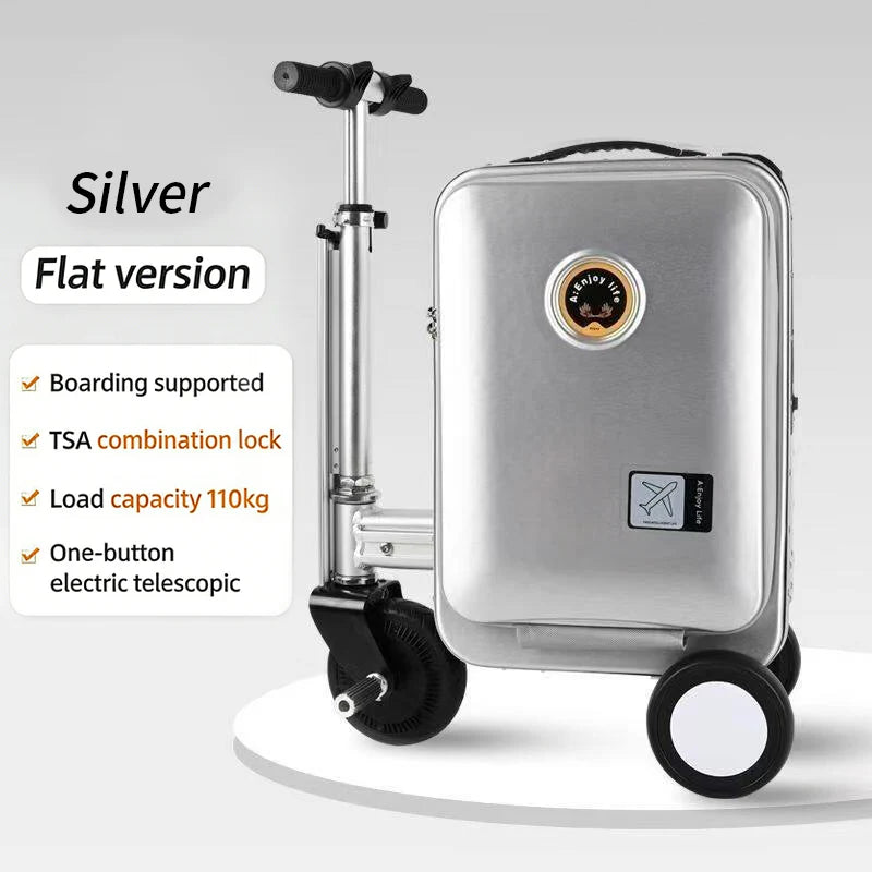 Sushimu Electric Rideable Smart Luggage With Forward And Reverse Drive