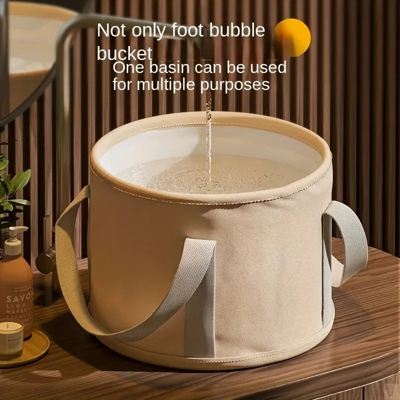 Foldable Portable Foot Soak Bath Tub With Heat Preservation