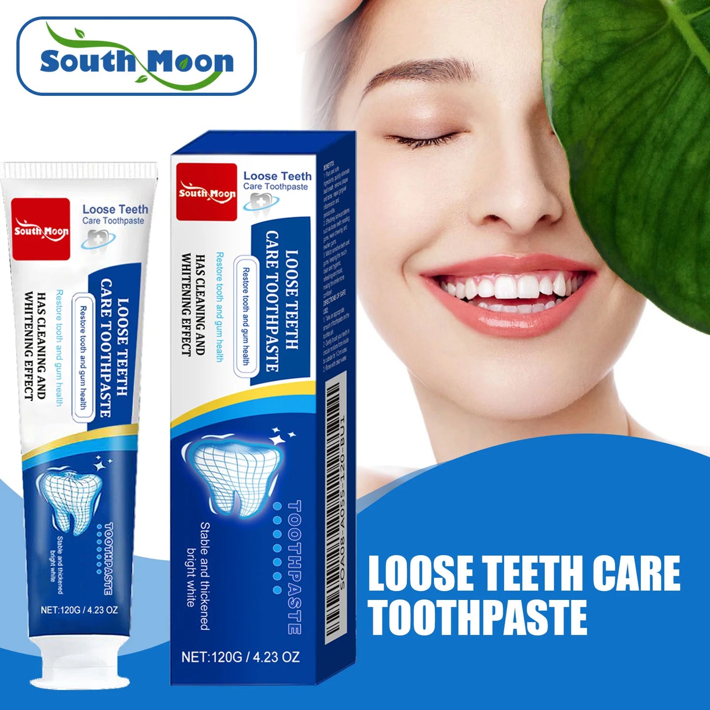South Moon Whitening Toothpaste For Plaque And Smoke Stains